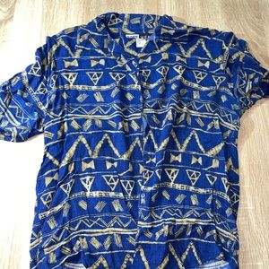Vintage Soft Wear Blue Shirt
